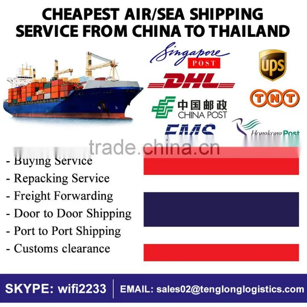 Freight Clearing and Forwarding Agent - Shipping to Bangkok Thailand