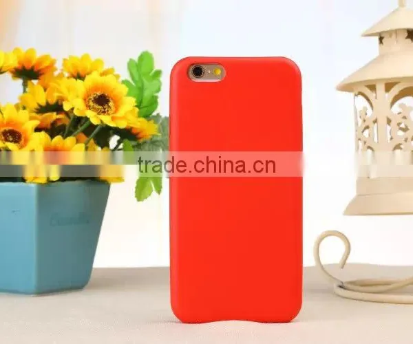 Solid Color PU Mobile Phone Back Case For IPhone 6s Plus photo-6