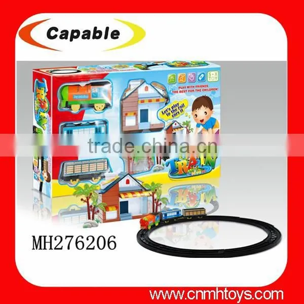 Model Cartoon Kids Toy Train Electric Toy Train Sets