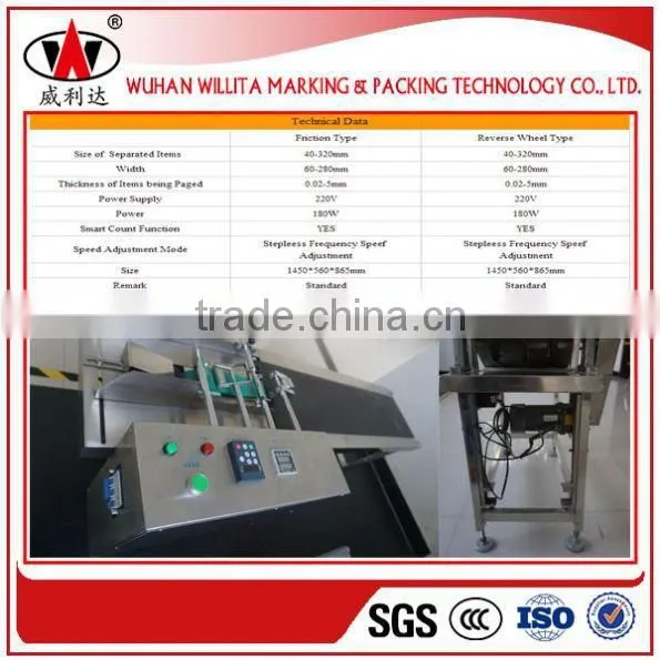 China Manufacturer Table Pagination Machine photo-2