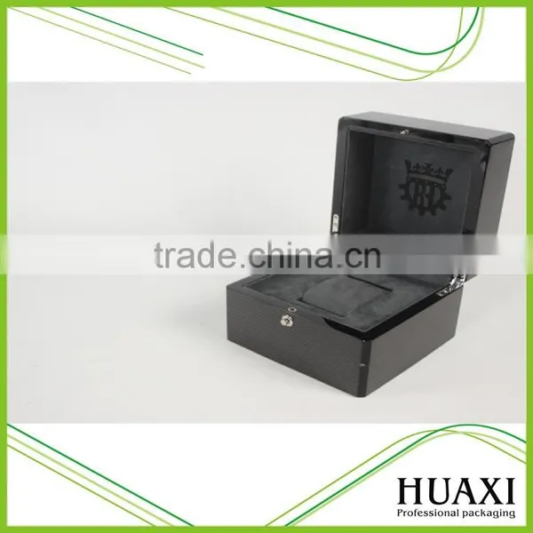 Luxury High Quality Carbon Fiber Watch Box With Button Lock photo-6