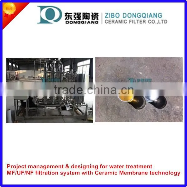Porous Ceramic Membrane Filter for Water Purification Plant
