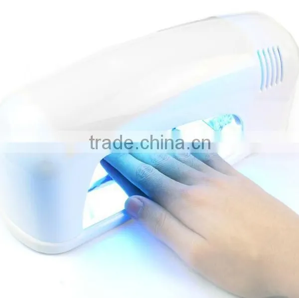 9W Nail Polish Dryer Lamp Professional Gel Acrylic Curing Light Spa uv LAMP photo-5