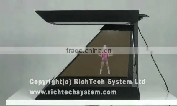 2015 Best Product Richtech 3D Hologram Display 3 Sides Showcase photo-5