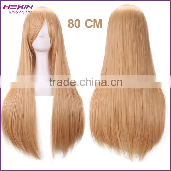 Long Cosplay Wigs for Black Women Grey Hair Lace Wig Made in China photo-2