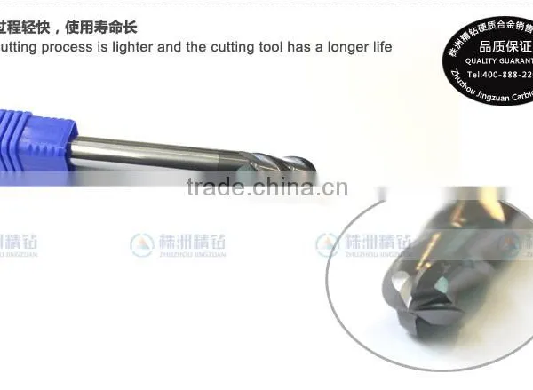 Tungsten Solid Carbide End Mills High Precision Carbide Flat photo-2