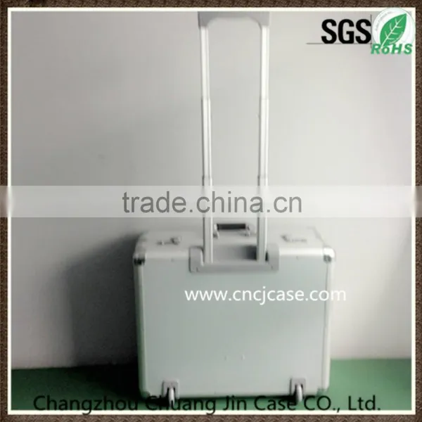 Abs Aluminum Trolley Case With Sandwich Zipper Bag photo-6