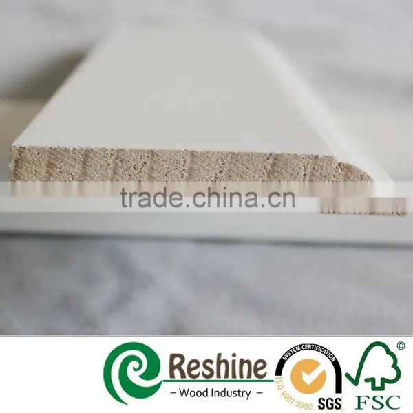 Decorative Wood Pine Timber Primed Moulding photo-3