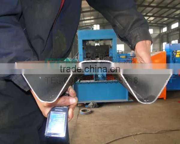 Highway Guardrail Beam Roll Forming Machine photo-3