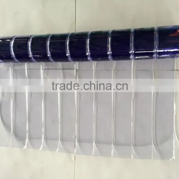 Crystal Clear Easy Open And Close PVC Accordion Curtain photo-2