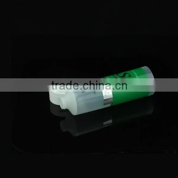 Clear Flip Top Cap Silver Hot Stamping Plastic Cosmetic Tubes photo-2
