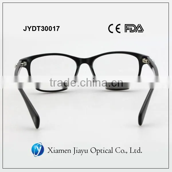 Black Round Hot Selling Acetate Reading Glasses photo-5