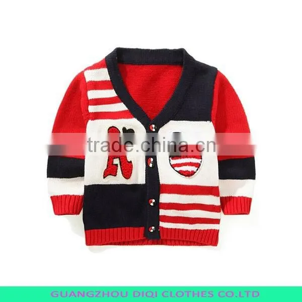 Japanese Style Fake Two Piece Tie Grid Sweater Wholesale Boys Sweater photo-6