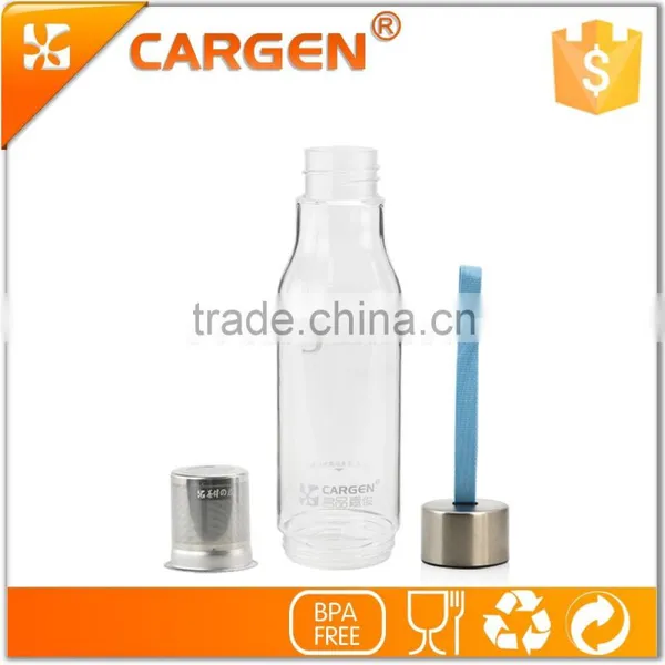 Customized 600ml Promotion Plastic Tea Filter Water Bottle photo-5