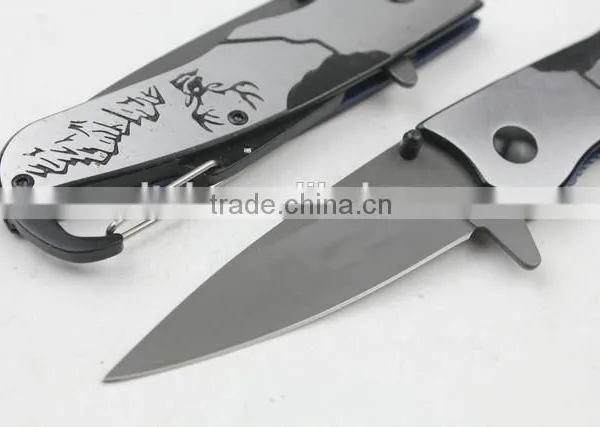 OEM Fast Production Keychain Knife Logo Imprint Folding Rescue Knife photo-4