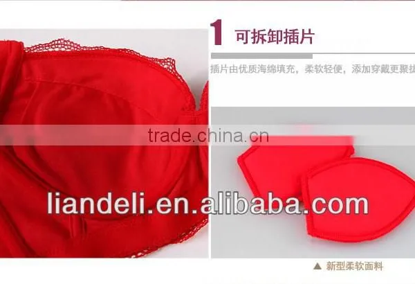 Hot Sale Red Sexy Ladies Bra New Design ,underwear photo-2