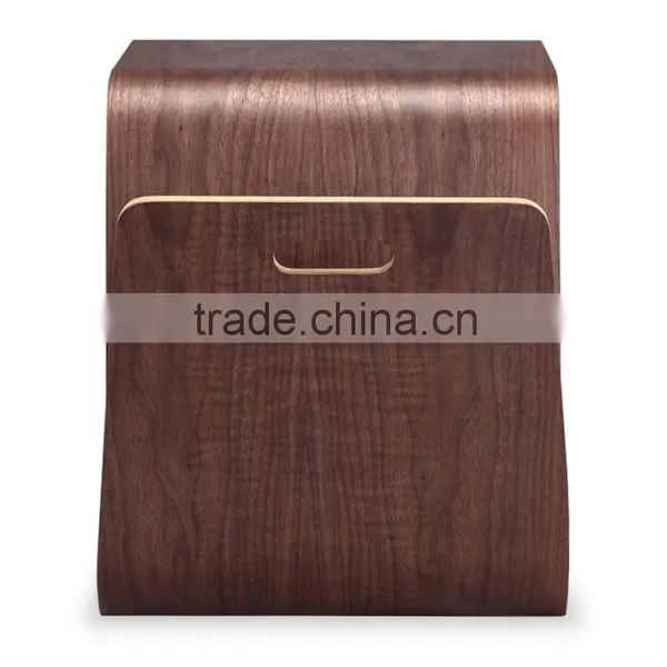 Wood Scando Modern Bendwood Side Table photo-5