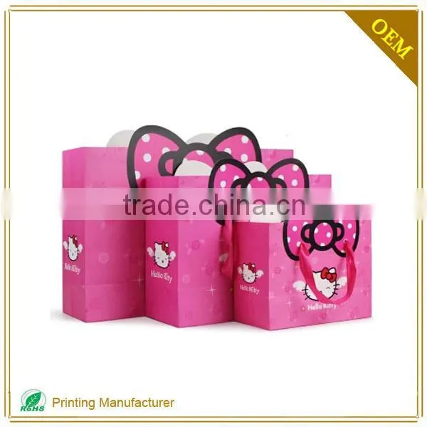 Wholesale Luxury Printed Custom Design Birthday Baby Gift Bags photo-4