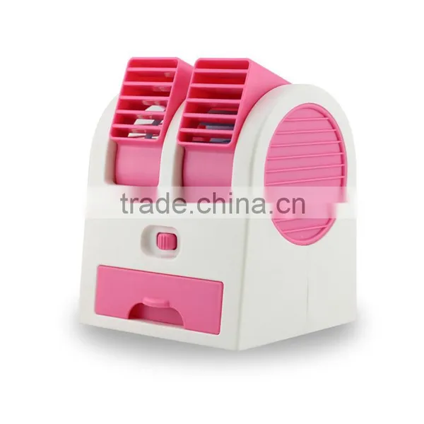 NEWEST 2 Outlet Portable Mini USB Fan DC 5V photo-5