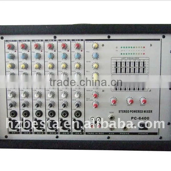 Professional Powered Mixer