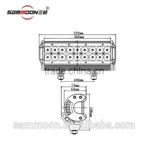 SM-21X-054A 9.2 Inch LED Light Bar photo-3