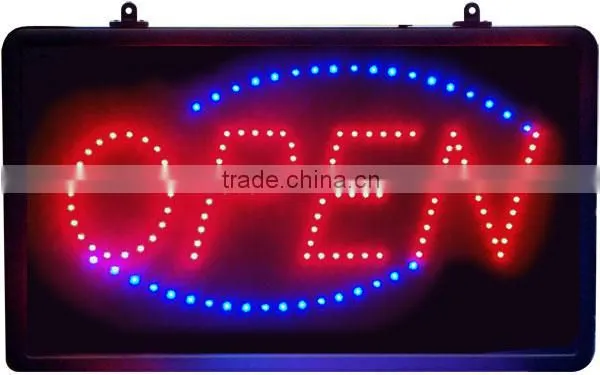 China 2015 Flashing Indoor Cheap OPEN Led Signs Led Sign Board With Ballast photo-4