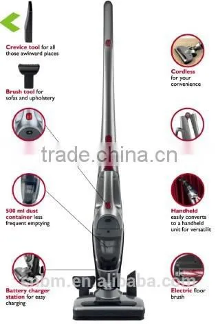 Cordless Rechargeable Stick Upright Cyclonic Wet and Dry Vacuum Cleaner photo-5