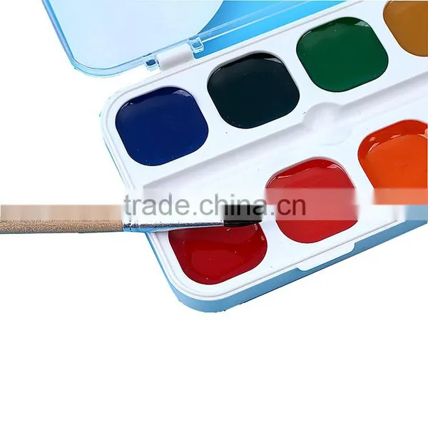 Wholesale Student's Art Material Semi Watercolor Paint, 10Color Paint Watercolot Palette photo-4