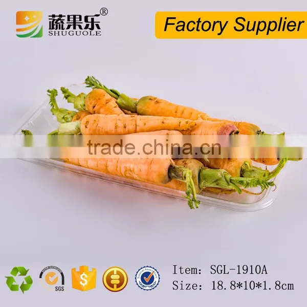Disposable Plastic Fruit Vegetable Tray for Supermarket photo-2