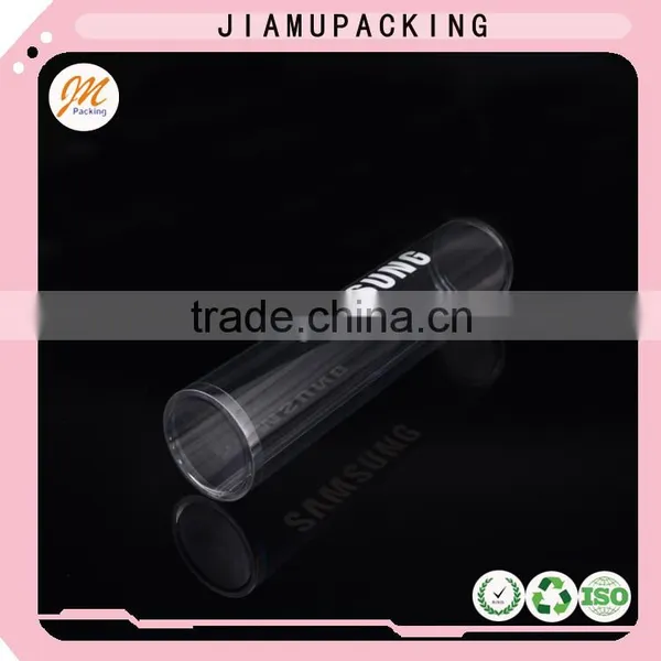 Transparent Plastic Pet Cylinder Packaging for Mouse Pad photo-2