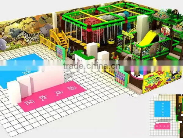 Adventure Play Equipment Indoor Ropes Course For Children photo-2