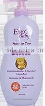 EVO BABY HAIR TO TOE BABY BATH LAVENDER & CHAMOMILE 800ml