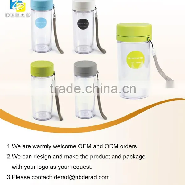 Easy to Carry Transparent ECO Style Portable Tea Cups photo-2