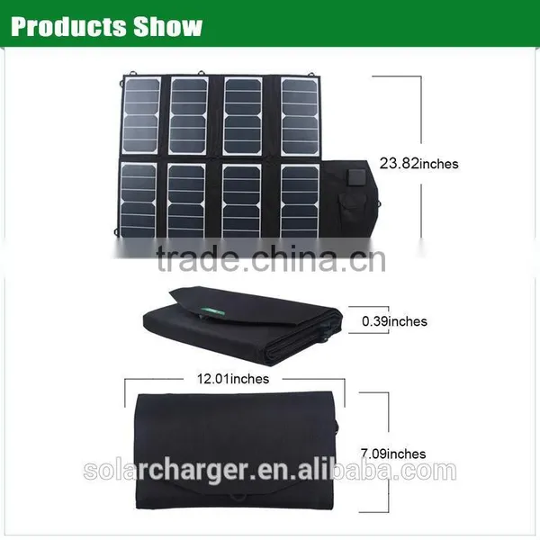 Highest Efficiency 52W Solar Energy Power Charger for Laptop for Camping photo-2