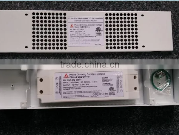ETL Approved 0-10v/pwm/triac Dimmable 120v 12v Led Driver 36w photo-2