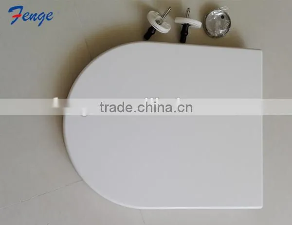 Urea Color Custom Design D Shape Italian Design Toilets Cover photo-2