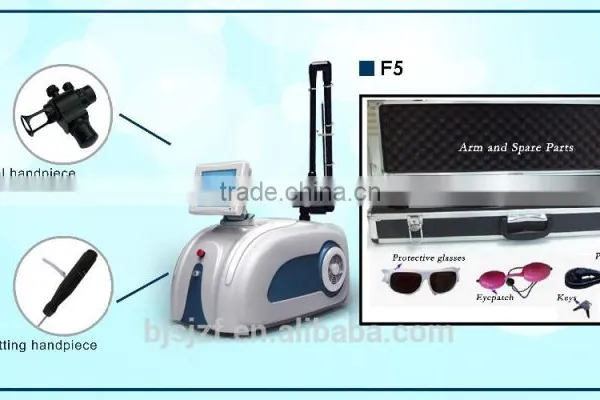 No Pain F5 Hot Sell Co2 Fractional Laser Tattoo /lip Wrinkle Removal Line Removal Used Beauty Salon Equipment For Sale 10600nm photo-5