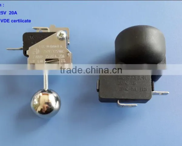 16A 250V Oven Dump Switch Oven Rotary Switch Tip Over Switch photo-3