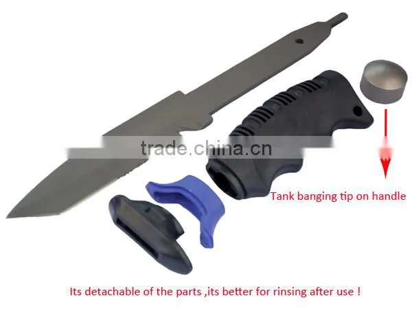 Factory Titanium Scuba Knife Military Urvival Knife photo-2