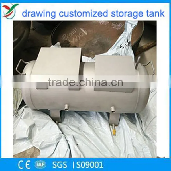 Professional Manufacture Carbon Stee Gas Tank With Green Color photo-6