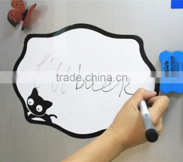 Removable Whiteboard Stick on Fridge Whiteboard Magnet Message Board Soft White Board Fridge Magnetic for Fridge Magnets photo-2