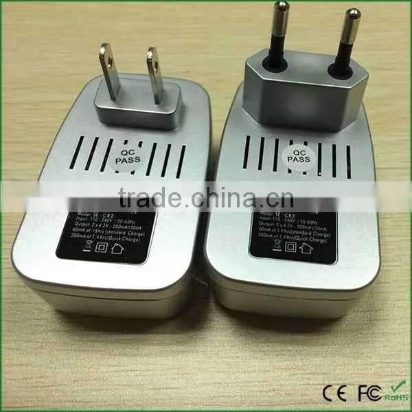 4.2V 350mA Intellicharge Smart Battery Charger(EU/US Plug) for FS01Ring Type Barcode Scanner photo-2