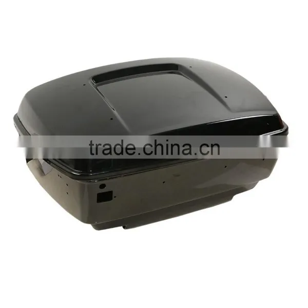 Black Tour Pak Pack Trunk For FLHT Ultra-Classic Electra Glide 2014-2016 photo-3