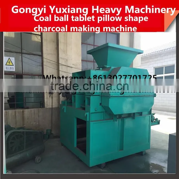 High Efficiency Plant Piece Coal Ball Tablet Pillow Shape Charcoal Making Machine photo-4