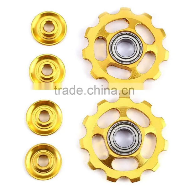 11T Aluminum Sealed Bicycle Rear Derailleur Jockey Wheel Road MTB Guide Roller Idler Pulley Part Cycling Bike Accessory photo-6