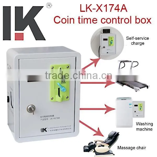 LK-X174A High Quality Coin Operated Timer Control Box for Kiddy Ride Machine photo-1