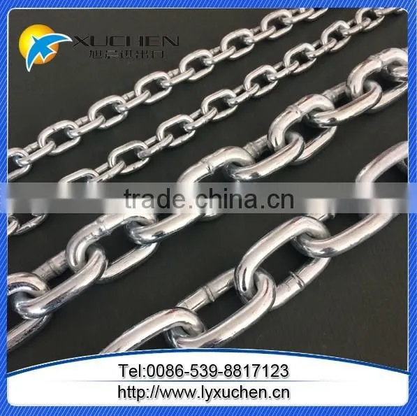 DIN5685A/C Steel Link Chain Factory Price Natural Color Link Chain photo-3