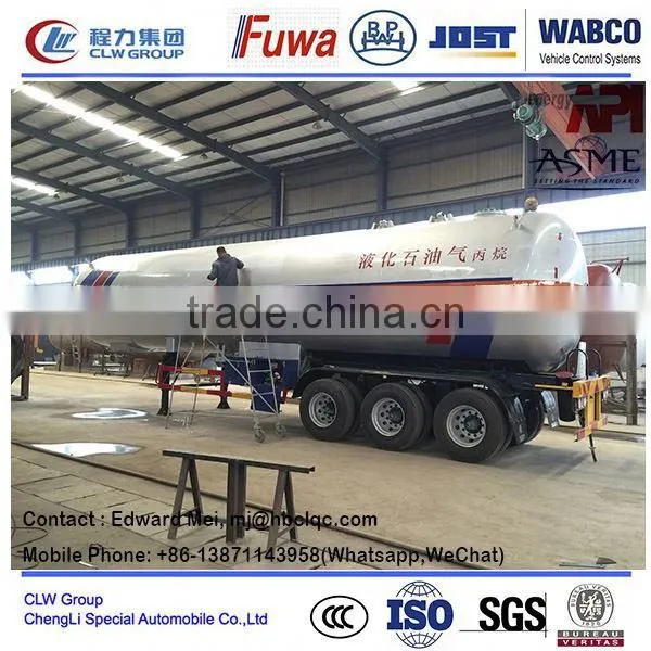 Aluminum/alloy Lpg Tanker Semitrailer photo-5