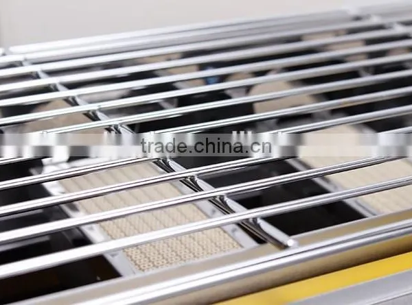 4 Small Heads Coloful Painted Environmental Barbecue Grill for Commercial Use photo-4