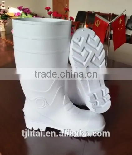 Classical Wellington Boots With Black Yellow ,safety Boots,pvc Shoes photo-6